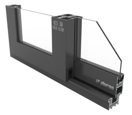 Розсувна алюмінієва система холодного типу