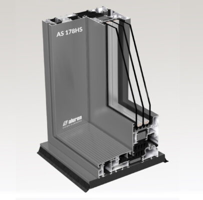 Розсувна алюмінієва система теплого типу