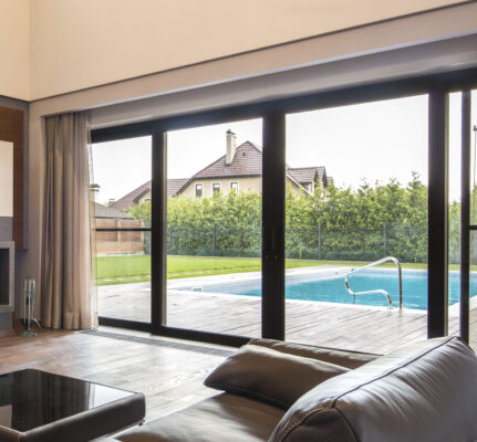 Розсувна алюмінієва система теплого типу