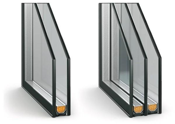 Однокамерний і двокамерний склопакет для збереження тепла в приміщенні